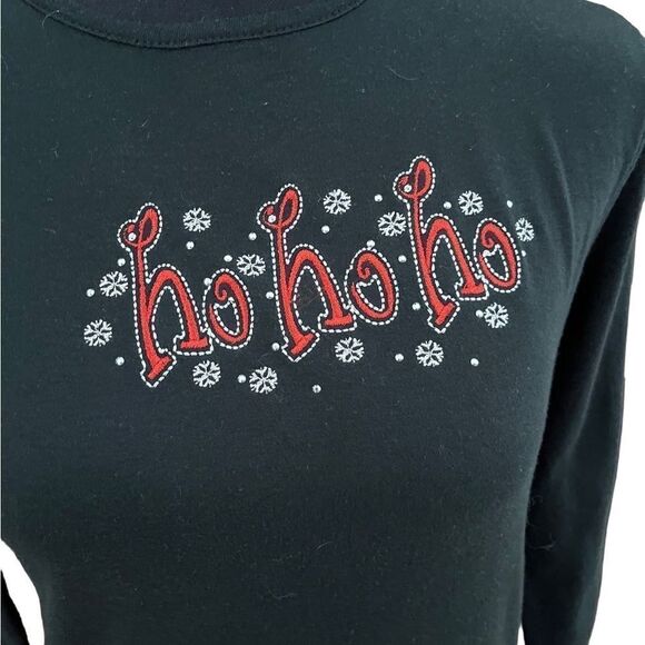 M & C Sportswear novelty black tee size S - Picture 2 of 5